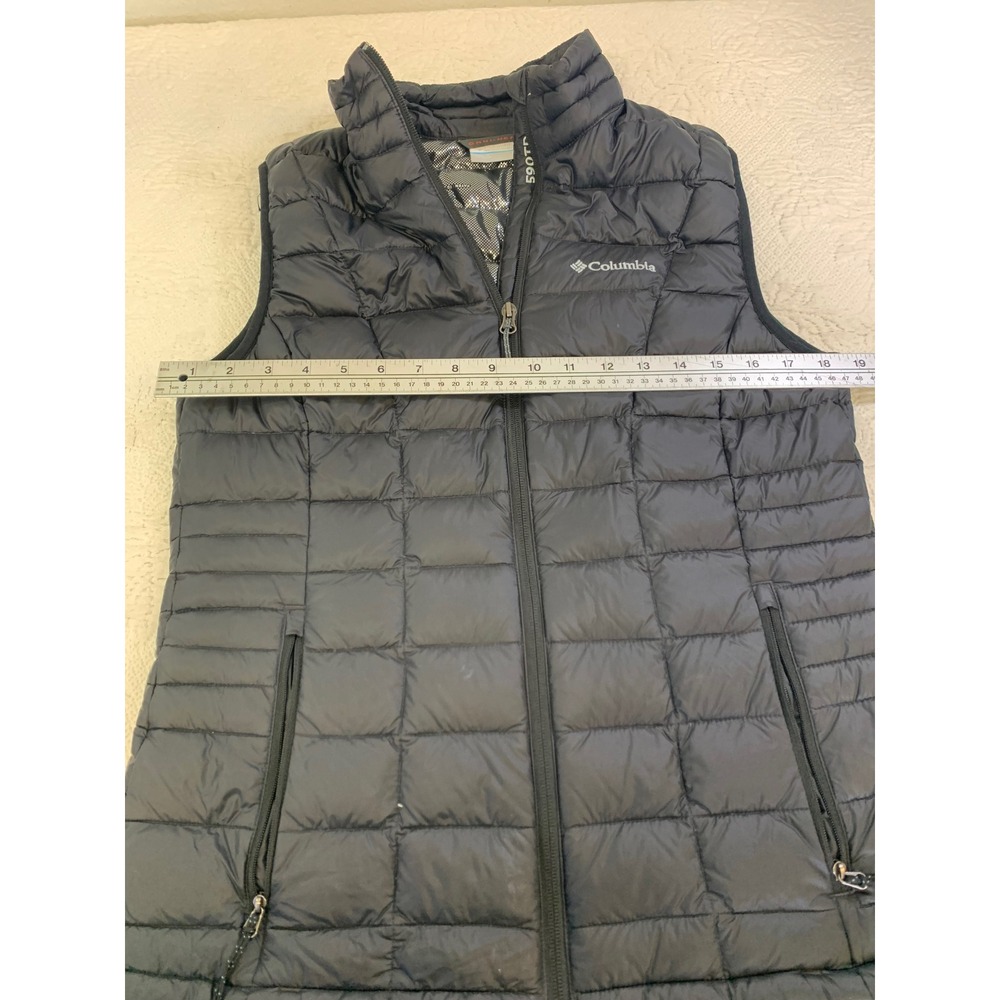 Columbia Womens Omni-Heat TurboDown 590TD Puffer Vest Black Size M Medium - Picture 7 of 13